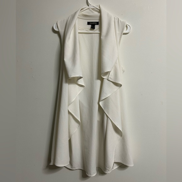 Revamped White  Cardigan - Picture 1 of 3